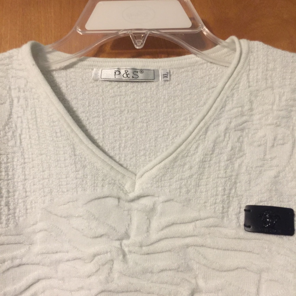 P&S Versace cream sweater - Picture 8 of 11